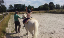 Außenreitplatz Reittherapie Hippotherapie Aachen