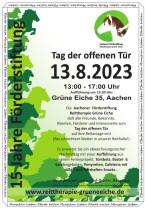 Reittherapie Aachen Stolberg Roetgen Eifel Städteregion tag der offenen Tür Fest 